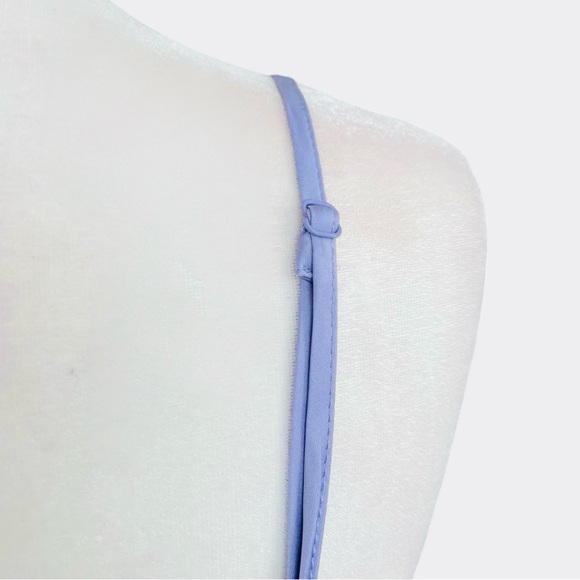 Aritzia Sunday Best Shimmer Mini Dress Lavender 6 NWT - Picture 7 of 15